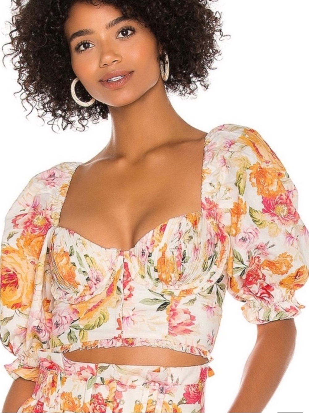 FOR LOVE LEMONS CROPPED TOP